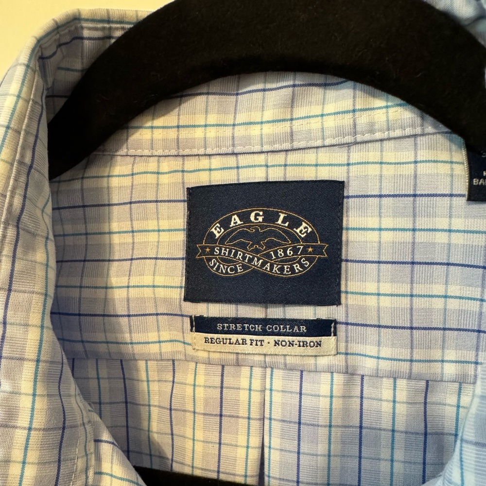 Eagle Shirtmakers No-Iron Dress Shirt - Like new!